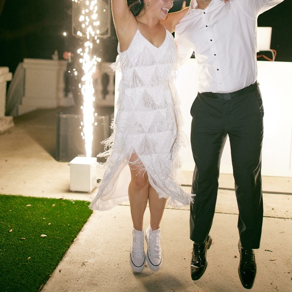 Retrofete Rebecca Fringe Dress - Picture 5 of 6